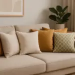 Come abbinare cuscini decorativi al divano? Idee pratiche per evitare mix disordinati