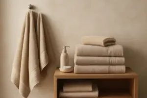 Biancheria da bagno coordinata: come creare un look elegante e organizzato spendendo poco