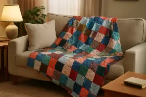 Plaid patchwork fai da te: perché utilizzarli rende più accogliente ogni stanza