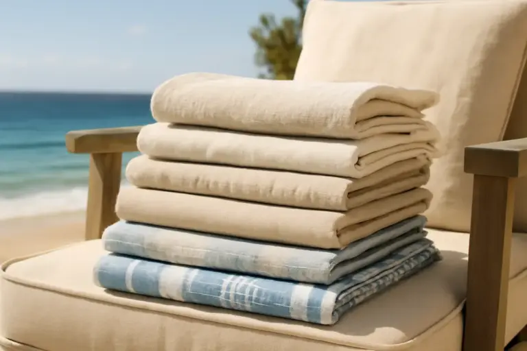 Quali sono i migliori tessuti per case al mare? La scelta che resiste all’umidità e al sole senza rovinarsi