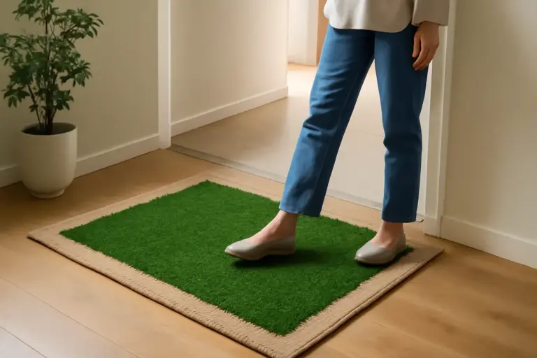 Tappeti naturalizzati per zone di passaggio: la strategia pratica che rende il pavimento sicuro e green