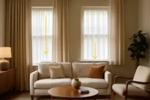 Tende lunghe o corte nel living? L’errore estetico che spegne anche l’arredo più raffinato