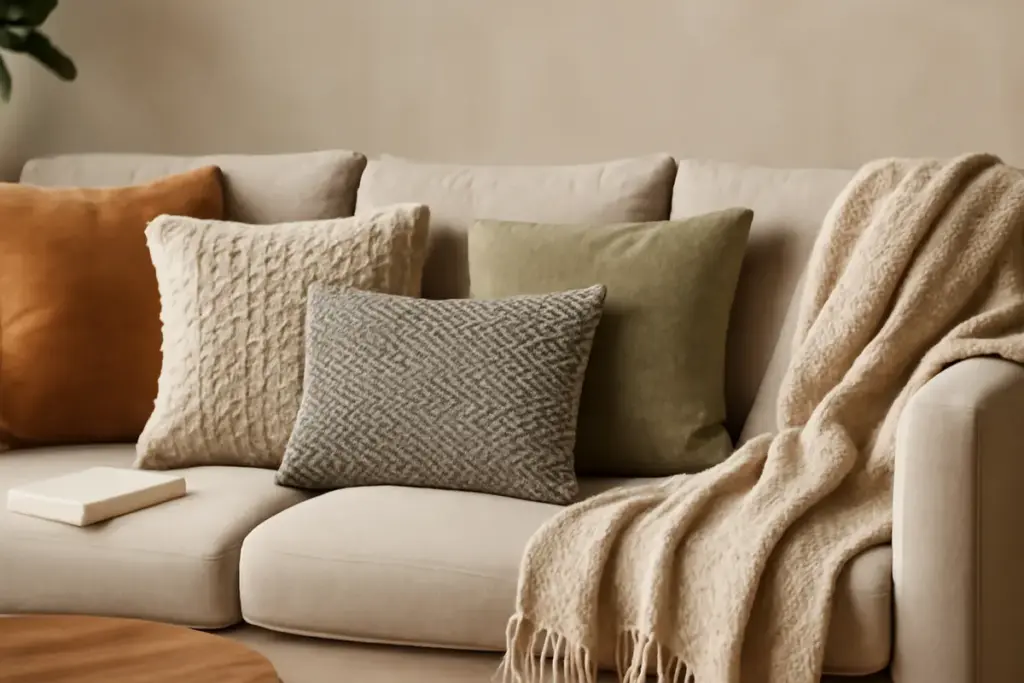Mixare texture diverse nei tessuti d’arredo: il metodo pratico per evitare disordine e banali ripetizioni