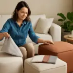 Come scegliere le fodere per pouf coordinati? Il segreto per un angolo relax elegante e facile da pulire