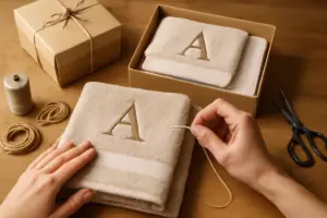 Come assemblare un set di asciugamani personalizzati? L’idea regalo fai da te che conquista tutti