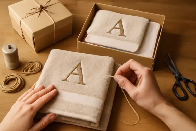 Come assemblare un set di asciugamani personalizzati? L’idea regalo fai da te che conquista tutti