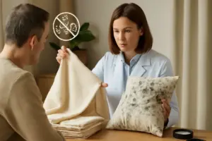 Come evitare muffa e allergeni scegliendo tessuti naturali? Il consiglio degli esperti che tutela la salute