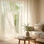 Tendaggi leggeri per soggiorno luminoso: l’effetto naturale che amplifica la luce